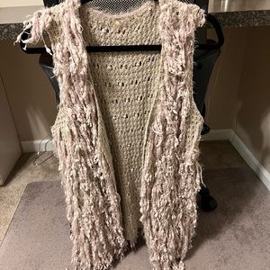 Cream Knitted vest